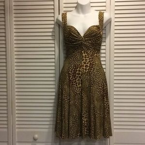 Flirty “Norma Kamali”  spandex dress